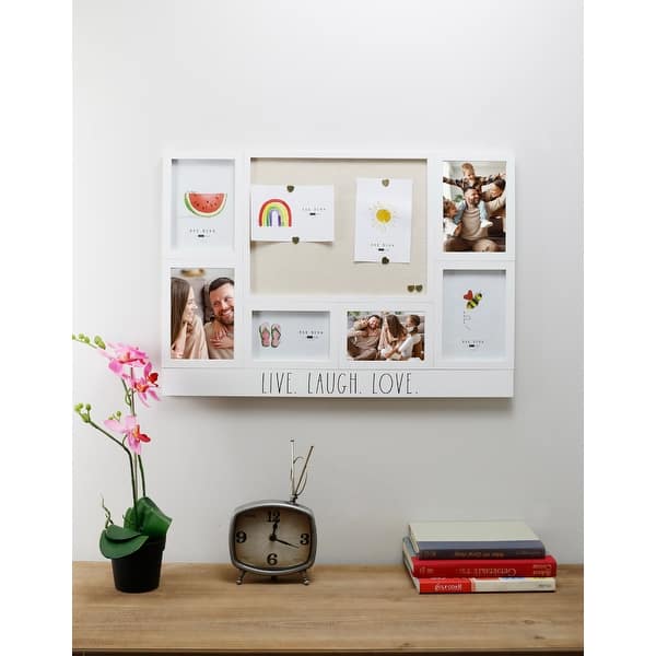 Rae Dunn Collage Picture Frames "LIVE.LAUGH. LOVE" Bed Bath